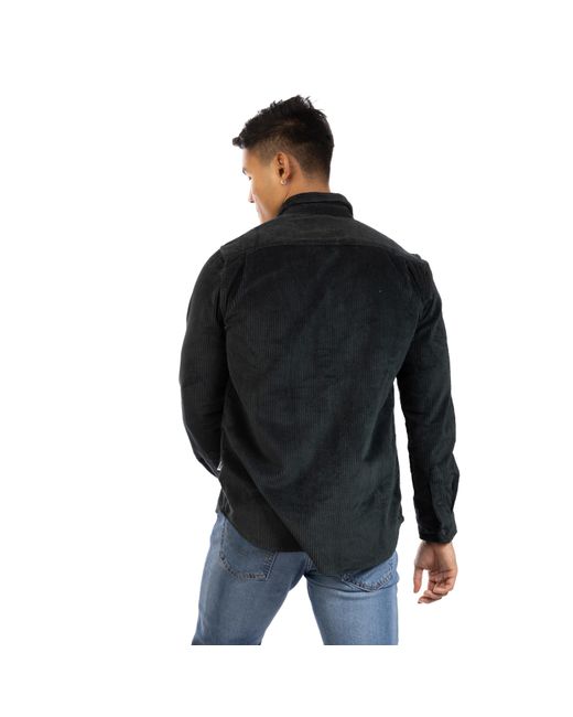 Peter Werth Black Crawford Long Sleeve Shirt for men