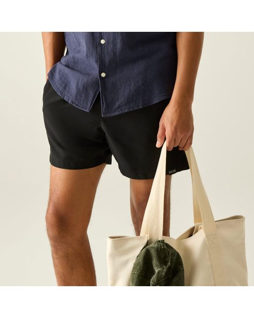 Regatta Blue Mawson Iii Quick-Drying Swim Shorts for men