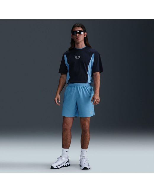 Nike Blue Air Wvn Short for men