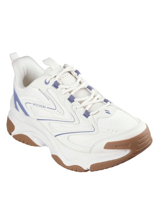 Skechers White Casual Low-Top Trainers for men