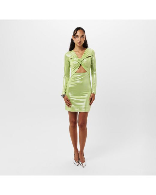 Amy Lynn Green Mini Dress