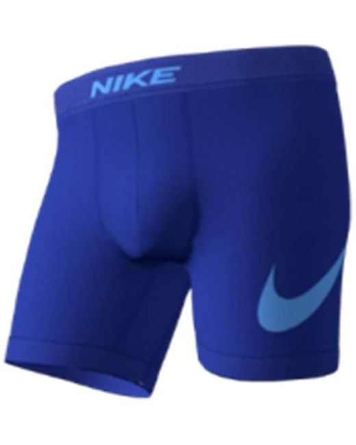Nike Blue Micro Boxer for men