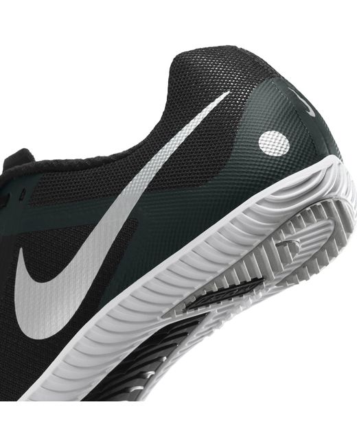 Nike Black Zoom Rival Multi Trainer Track Running Spikes for men
