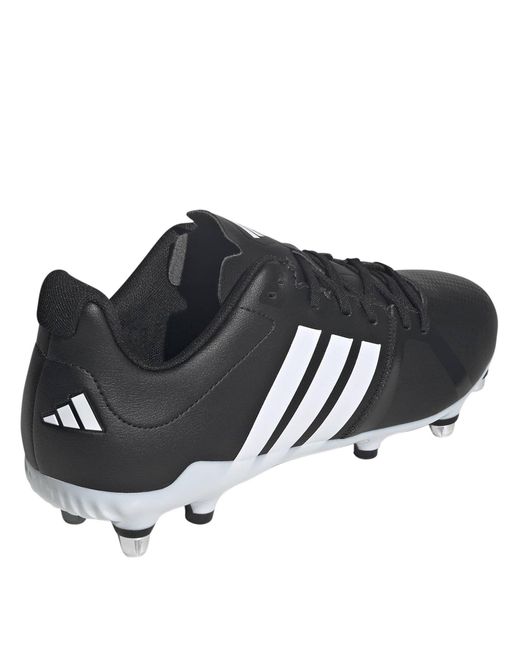 Adidas Black Adizero Rs15 Rise Soft Ground Rugby Boots