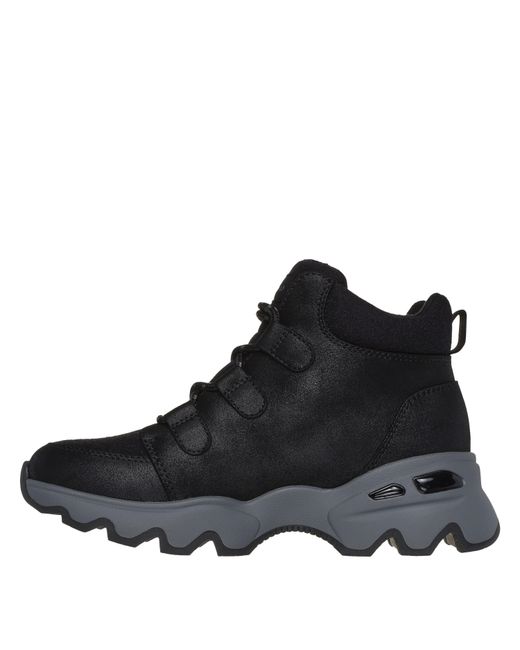 Skechers Black Biglug Non Waterproof Walking Shoes