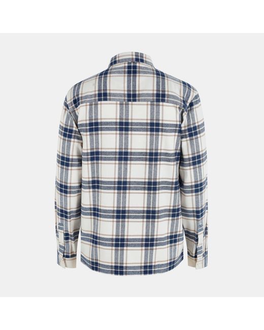 Firetrap Blue Anthm Long-Sleeve Patterned Shirt for men