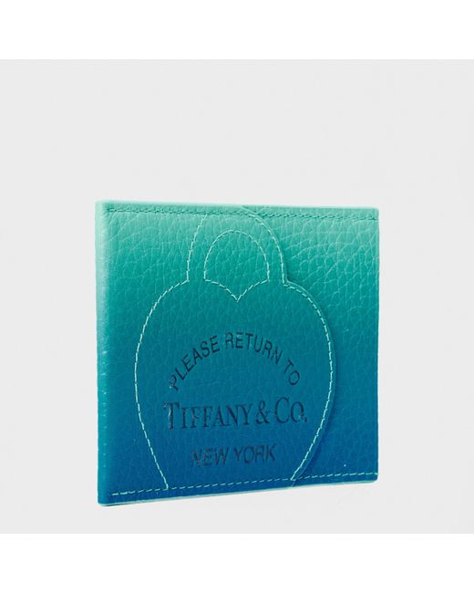 Tiffany & Co Blue Ombre Cardigan Cas 99 Card Holder