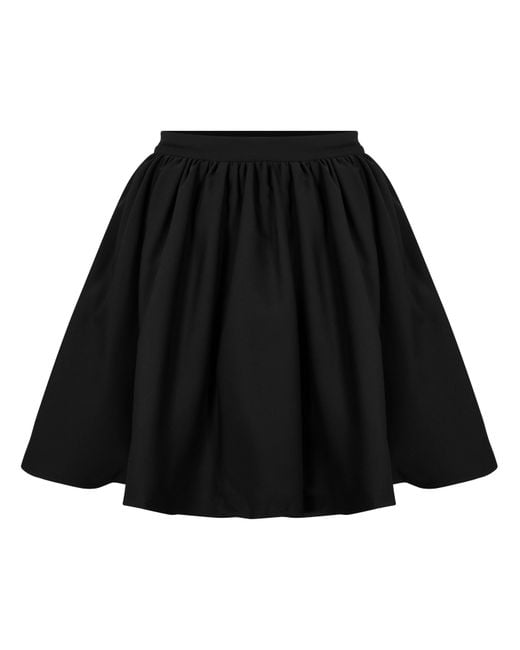 Odd Muse Black Layered Mini Skirt