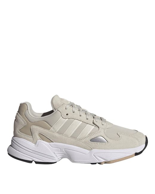 Adidas Originals Gray Falcon Court Trainers