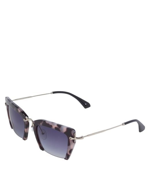 Privé Revaux Metallic Adults The Socialite Round Sunglasses