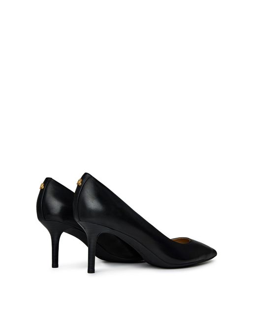 Ralph Lauren Black Lanette Court Stiletto Heels