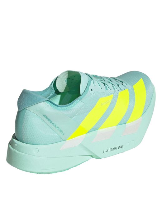 Adidas Yellow Adizero Adios Pro 4