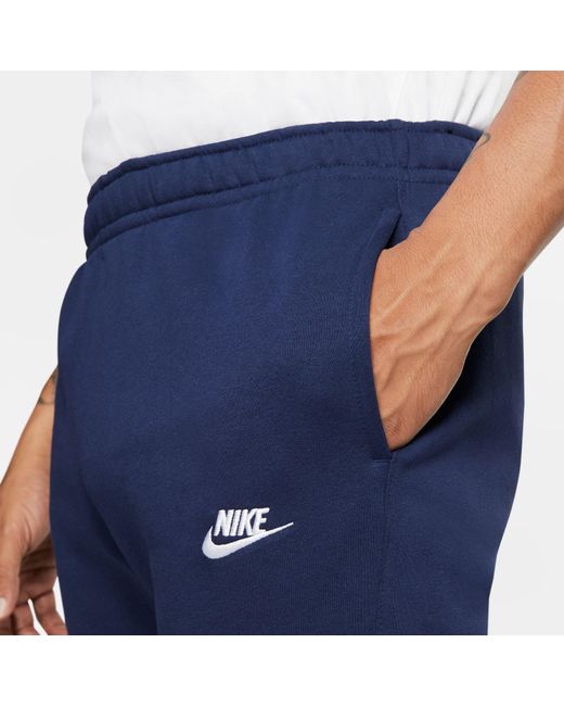 Nike Blue Sportswear Club Fleece Jogging Pants for men