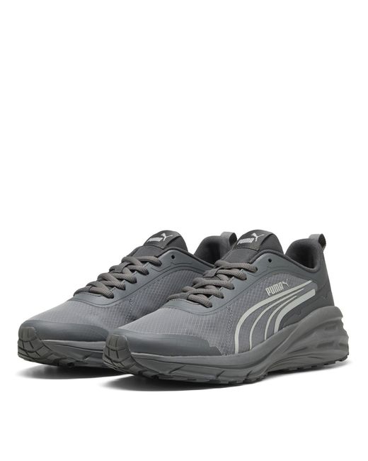 PUMA Gray Hypnotic Tech Runner for men