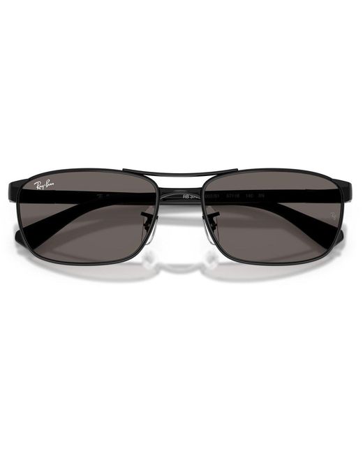 Ray-Ban Gray 0Rb3778 Oval Sunglasses