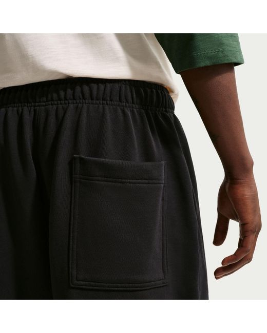 Nike Black Club Fleece Jogger Shorts for men