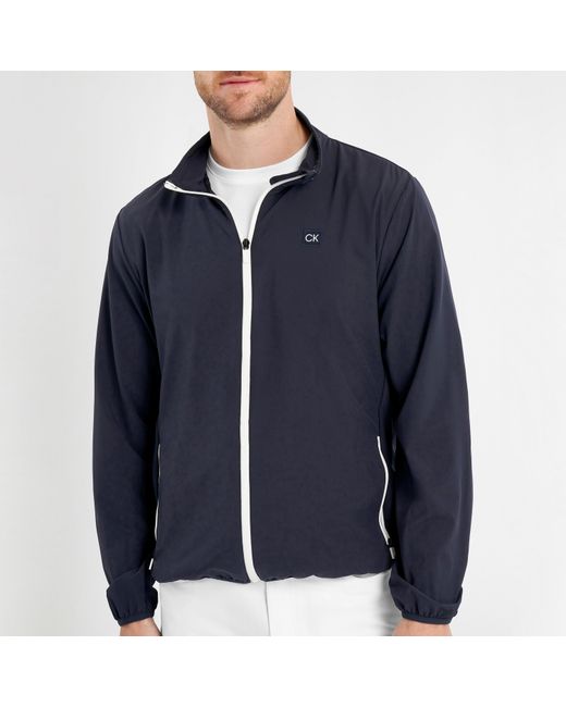 Calvin Klein Blue Performance Golf Jacket for men