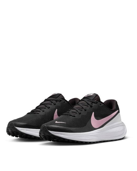 Nike Black Revolution 8 Road Running Shoes