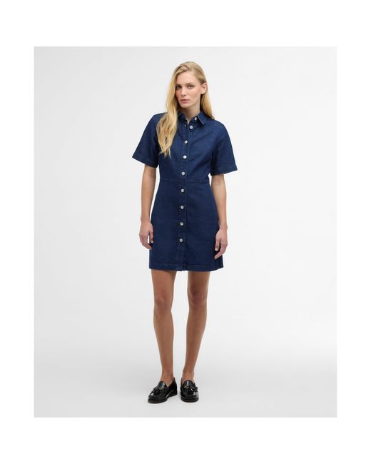 Barbour Blue Mini Dress
