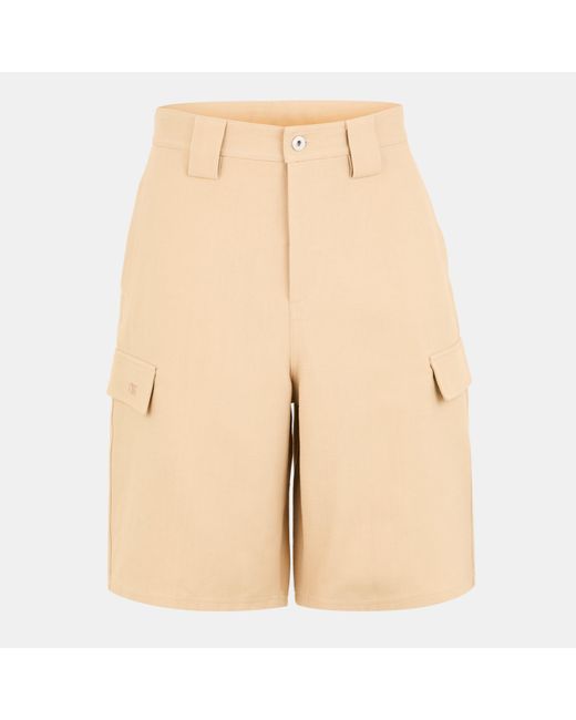 Off-White c/o Virgil Abloh Natural Relaxed Fit Cargo Shorts for men
