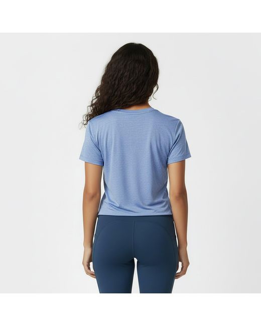 Usa Pro Blue Tech Crew Tee