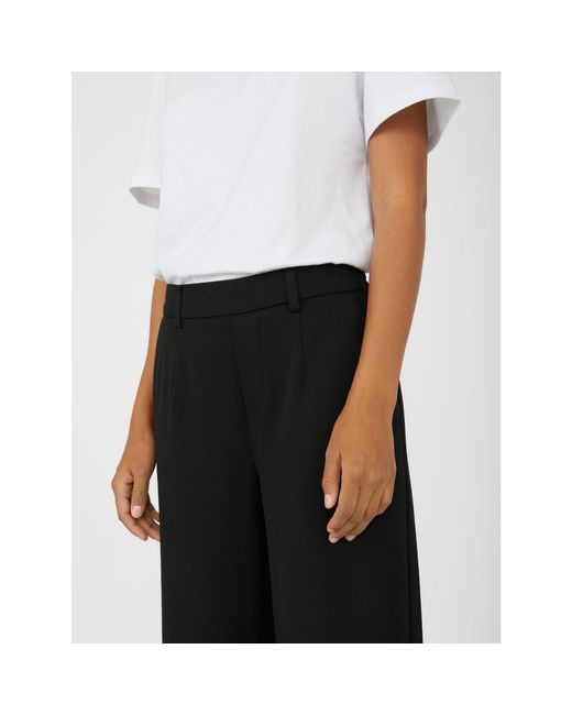Object Black Lisa Tailored Trousers