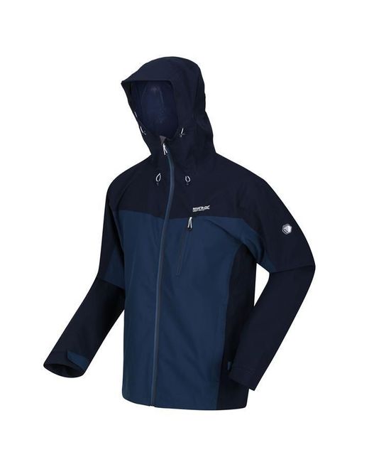 Regatta Blue Birchdale Waterproof Jacket for men