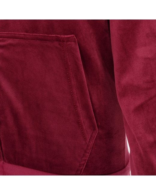 Miso Red Velour Tracksuit