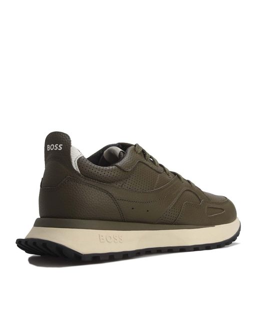 Boss Brown Jonah Run Trainers for men