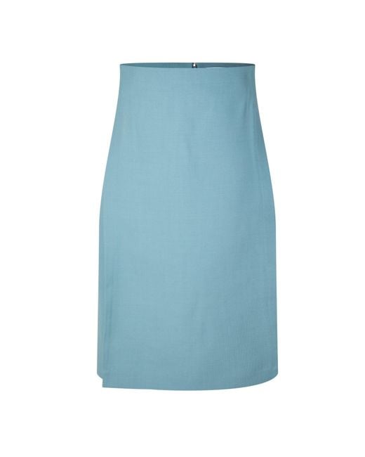 Off-White c/o Virgil Abloh Blue A-Line Skirt