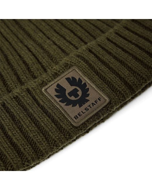 Belstaff Green Watch Hat for men