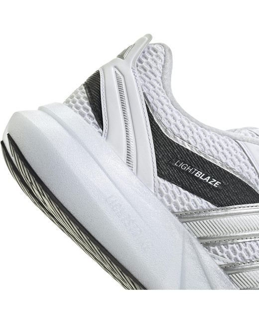 Adidas White Lightblaze Glow Shoes for men