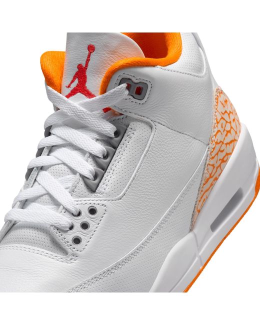 Nike White 3 Retro Citrus