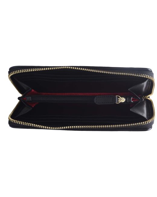 Love Moschino Blue Quilted Logo Zipped Purse