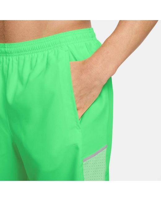 Nike Green Miler 7 Performance Running Shorts for men