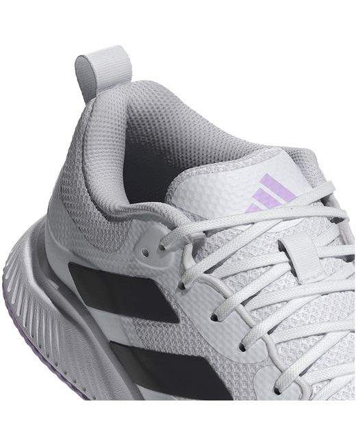 Adidas White Court Team Indoor Netball Shoes