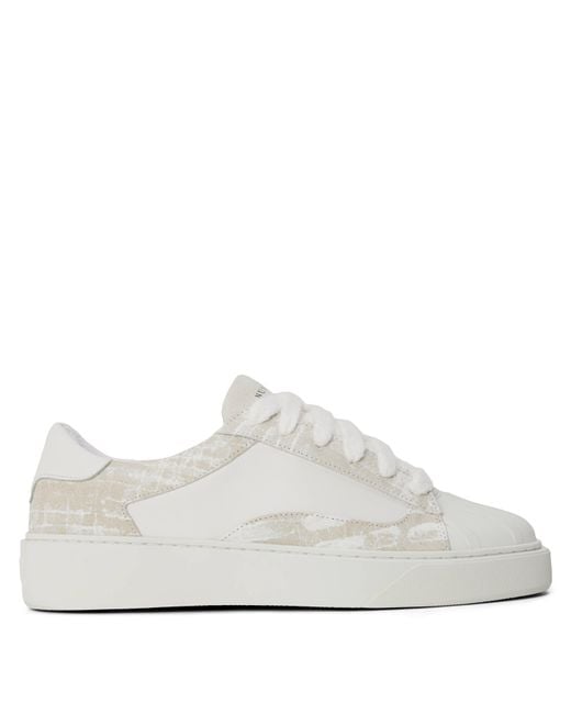 NUMERIS White Eclipse Low-Top Trainers for men