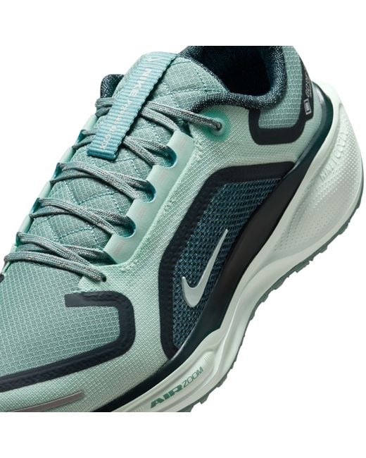 Nike Green Pegasus 41 Gore-Tex Waterproof Road Running Shoes