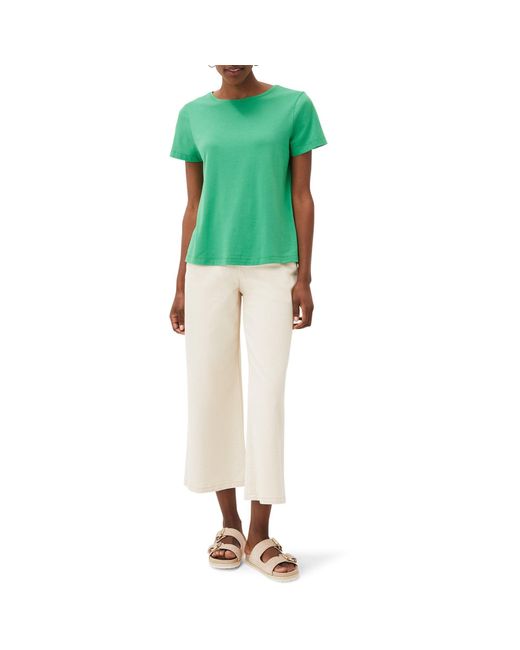 Phase Eight Green Huntly Stitch Detail T-Shirt