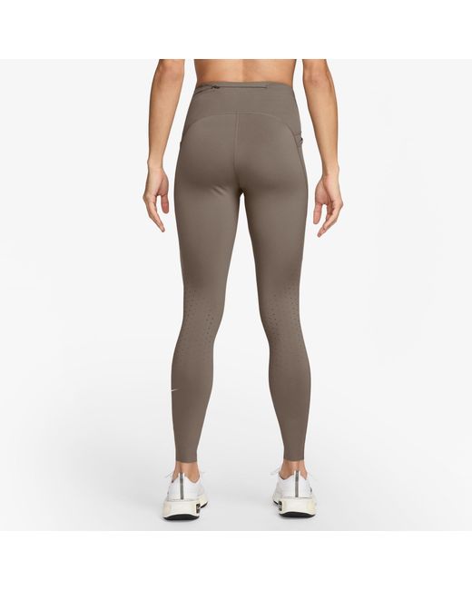 Nike Brown Swift 7/8 Tights