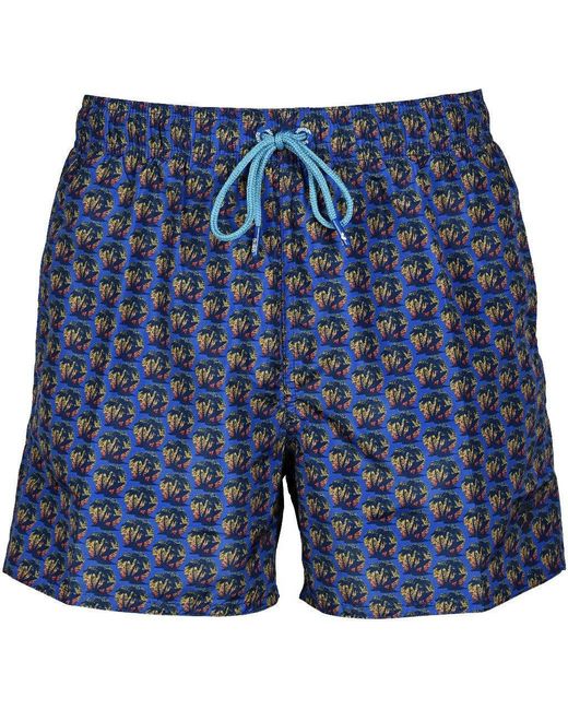 Arena Blue Beach Shorts Allover for men
