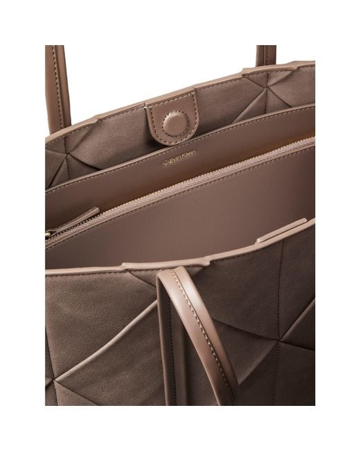 Calvin Klein Brown Ck L Wvn T Ld64