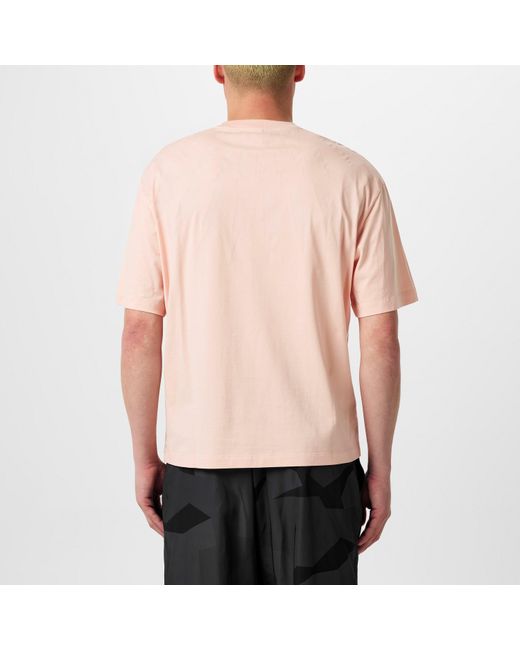 Neil Barrett Pink Thunderbolt T-Shirt for men