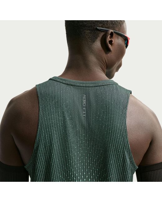 Nike Green Stride Tank Sn64 for men