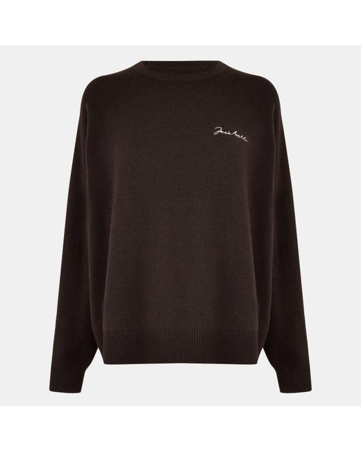 Jack Wills Black Classic Crew Neck Jumper