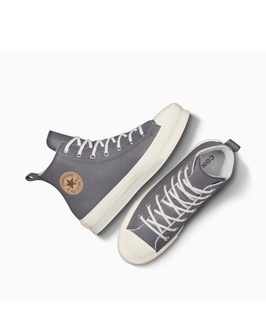 Converse Blue Chuck Taylor All Star Eva High-Top Trainers