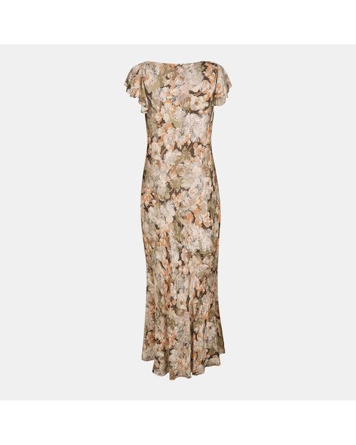 Ralph Lauren Metallic Lusita Gown