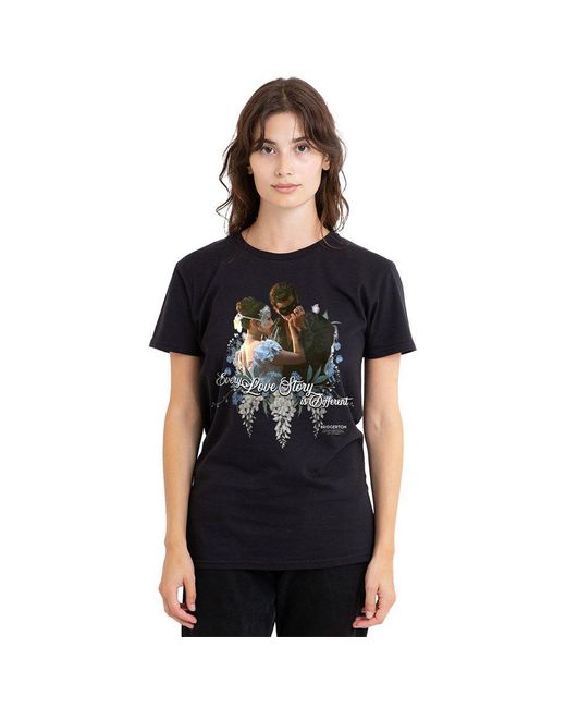 Bridgerton Black Benedict And Sophie T Shirt