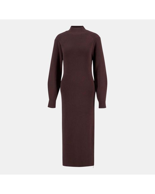 Barbour Brown B.Intense Kaia Knitted Jumper Dress
