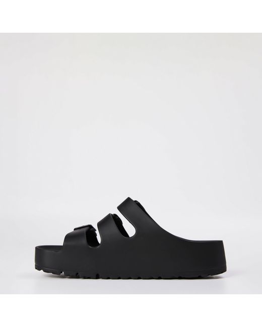 Birkenstock Black Florida Flat Sandals